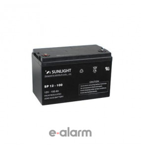 Μπαταρία Φωτοβολταϊκών 12V 100Ah SunLight AccuForce 12-100AH S ιδανική για εφαρμογές βαρέως τύπου